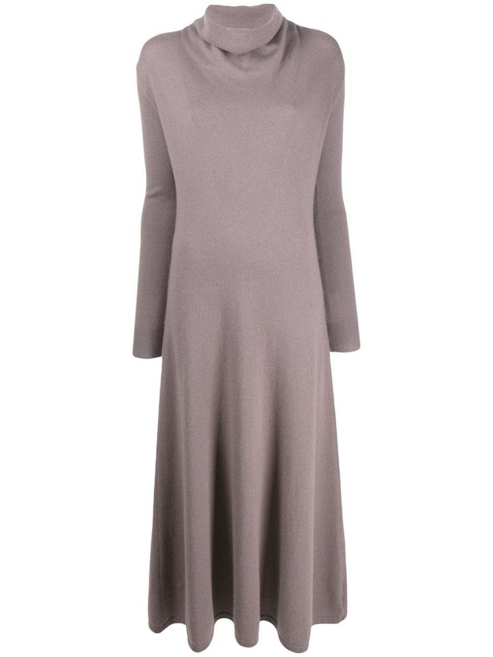 Agnona Cashmere Sweater Dress - Pink