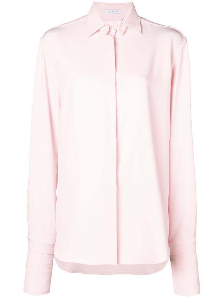 Delada Oversized Shirt - Pink & Purple