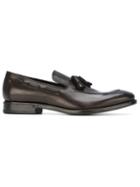 Henderson Baracco Tassel Detail Loafers, Men's, Size: 42, Brown, Calf Leather/leather