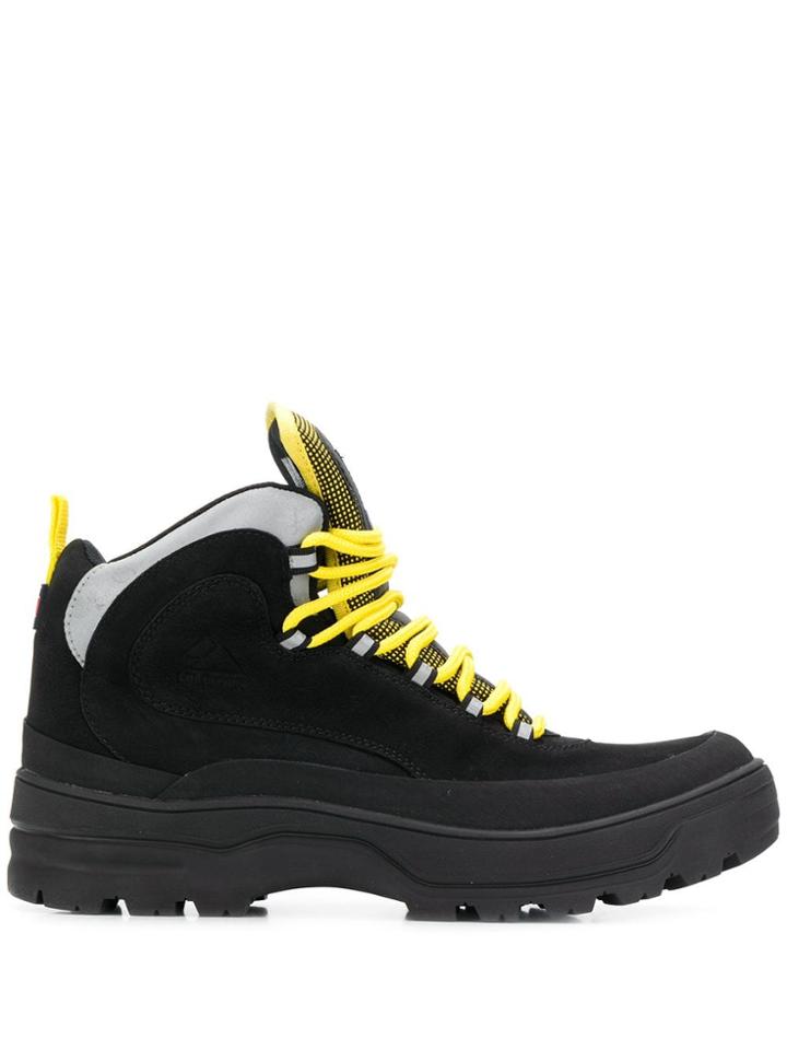Tommy Jeans Colour Block Expedition Boots - Black