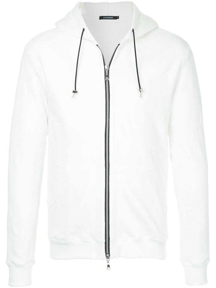 Guild Prime Drawstring Detail Hoodie - White
