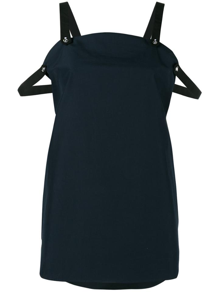 Monographie Fragment Sleeveless Blouse - Blue