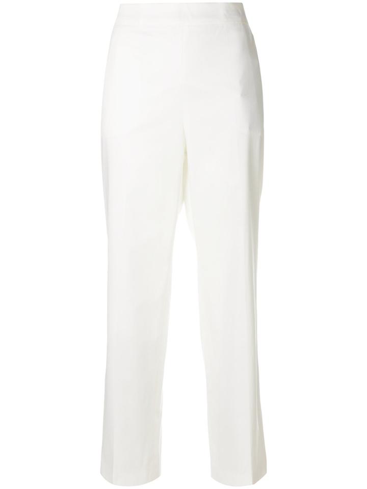 Giorgio Armani Cropped Trousers - White