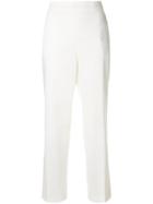 Giorgio Armani Cropped Trousers - White