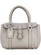 Fendi Vintage Selleria Handbag - Metallic