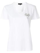 Markus Lupfer Bow Appliquéd T-shirt - White
