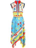 Alice+olivia Farrah Dress - Multicolour