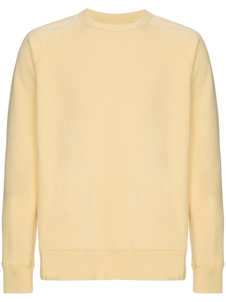 Our Legacy Yellow Crewneck Sweatshirt - Yellow & Orange