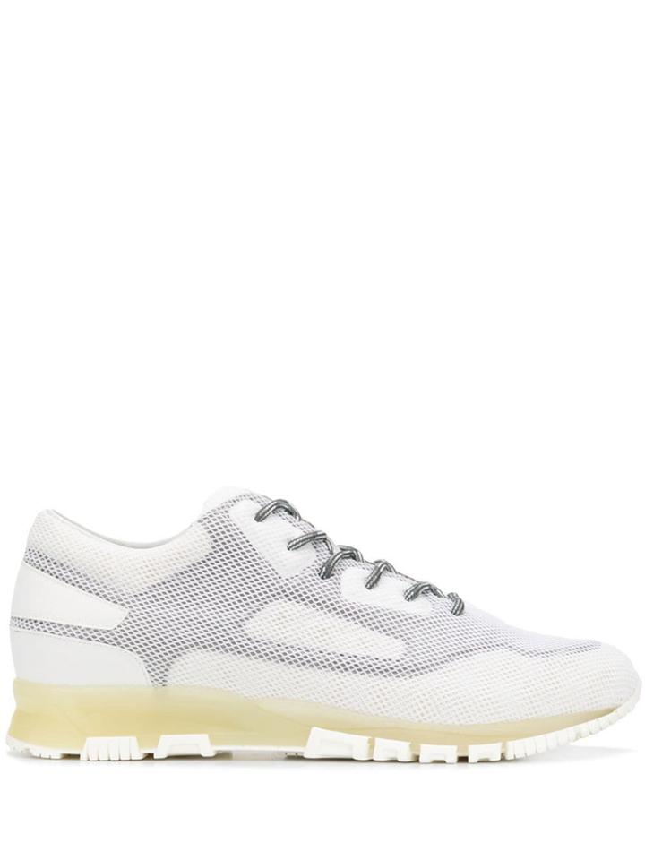 Lanvin Mesh Low Top Sneakers - White