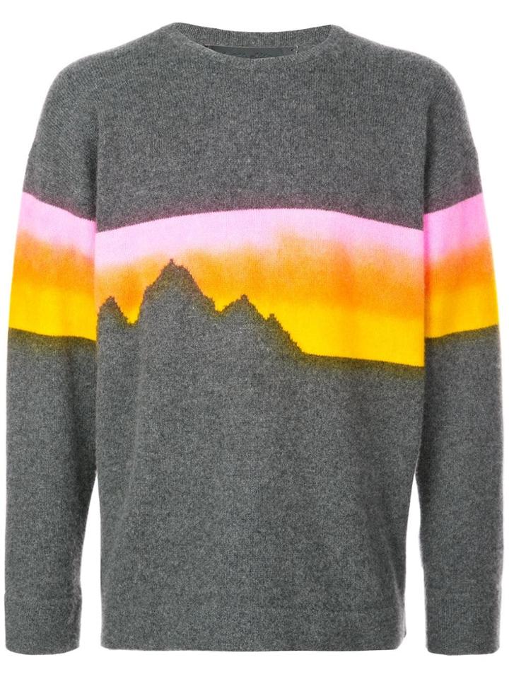 The Elder Statesman Mountains Jumper - Grey