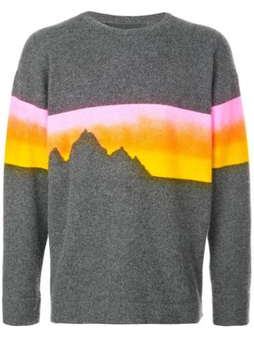 The Elder Statesman Mountains Jumper - Grey