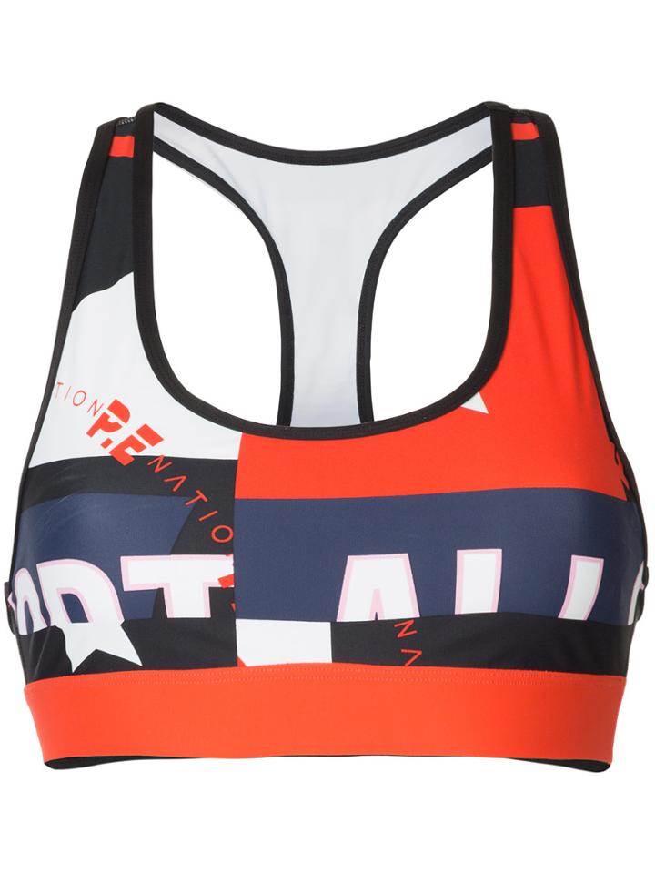P.e Nation Conversion Crop Top - Multicolour