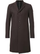 Kazuyuki Kumagai Classic Overcoat, Men's, Size: 2, Green, Wool