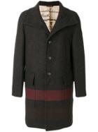 Al Duca D'aosta 1902 Classic Fitted Coat - Brown