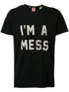 Levi's Vintage Clothing 'i'm A Mess' Print T-shirt, Men's, Size: Large, Black, Cotton