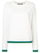 Roqa Contrast Trim Sweatshirt - Neutrals