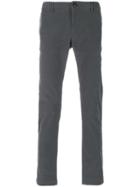 Pierre Balmain Zipped Skinny Trousers - Black