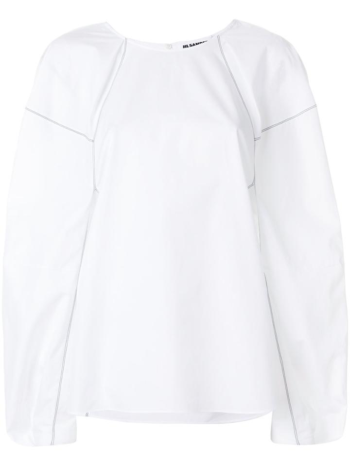 Jil Sander Oversized Shoulder Top - Unavailable
