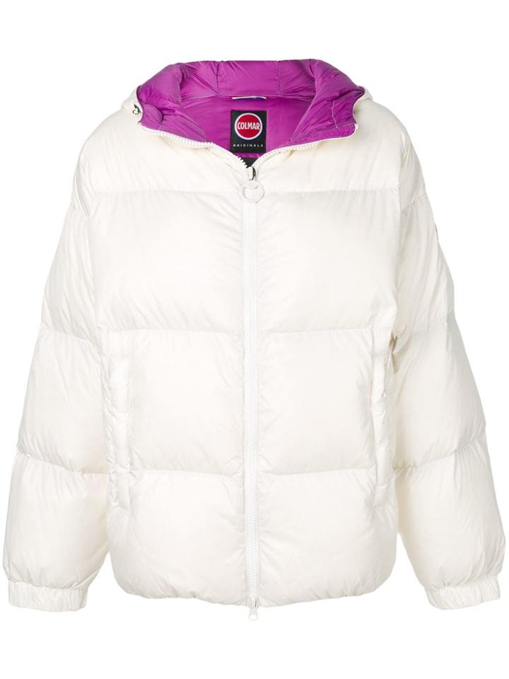 Colmar Hooded Puffer Jacket - White