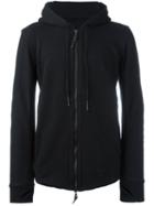 11 By Boris Bidjan Saberi Zipped Hoodie, Men's, Size: Xs, Black, Cotton