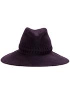 Lola Hats 'eggplant Freetwork' Hat, Women's, Pink/purple, Rabbit Felt
