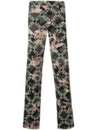 Valentino Camouflage Vltn Track Pants - Green