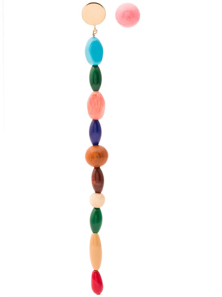 Jacquemus Multi-coloured Les Perles Beaded Earrings - Multicolour
