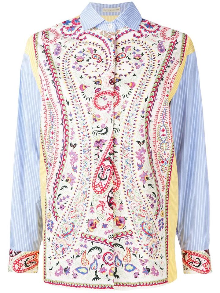 Etro Multi-print Shirt - Yellow