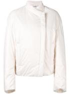 Jil Sander Flame Shell Puffer Jacket - White
