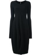 Rundholz Knit Midi Dress, Women's, Size: Small, Black, Merino