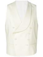 Tagliatore Double-breasted Waistcoat - White