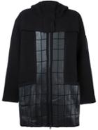 Y-3 Quilted Hooded Coat