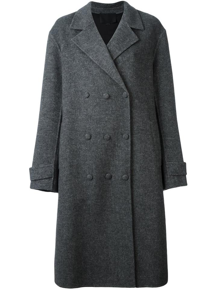 Alexander Wang Oversized Double Breasted Coat