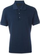 Alexander Mcqueen Spike Stud Placket Polo Shirt