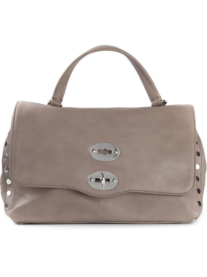 Zanellato Small 'postina' Tote, Women's, Grey
