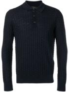 Giorgio Armani Half-button Sweater - Blue