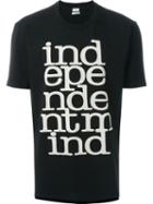 Paul Smith 'independent Mind' Print T-shirt, Men's, Size: Small, Black, Cotton