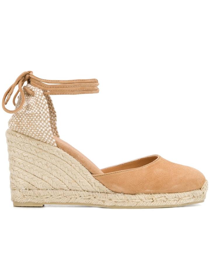 Castañer Carina Wedge Espadrilles - Neutrals