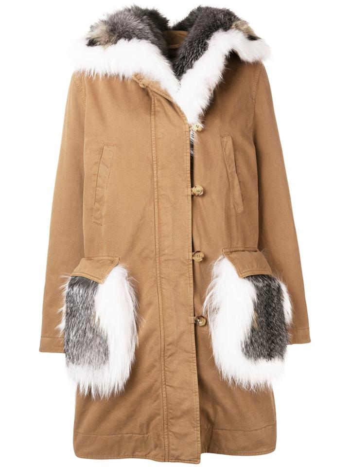 Ermanno Scervino Checked Double-breasted Blazer - Nude & Neutrals