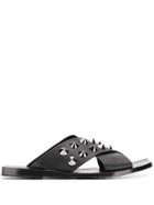 Pedro Garcia Zomina Spike Slides - Black