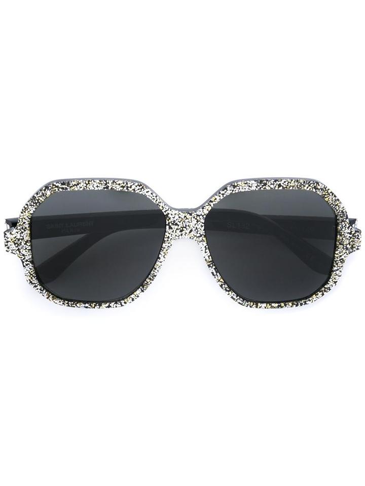 Saint Laurent - 'new Wave 2' Sunglasses - Women - Acetate - One Size, Women's, Black, Acetate