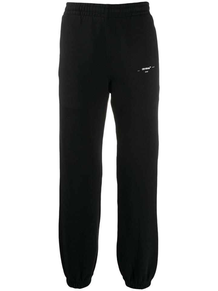 Off-white Gathered Ankles Track Pants - Black