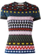 Mary Katrantzou 'pedro' Sparkle Jacquard Top