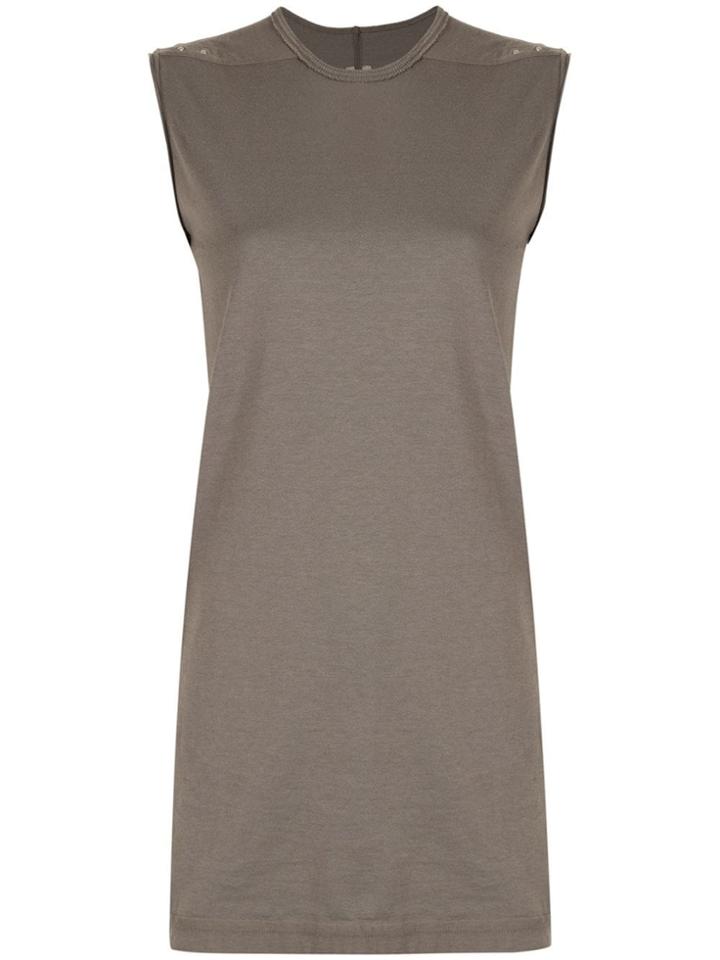 Rick Owens Babel Level Sleeveless Top - Metallic