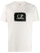 Cp Company Logo T-shirt - Neutrals