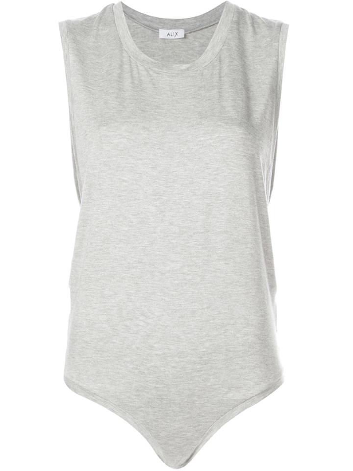 Alix Nyc Thompson Bodysuit - Grey