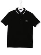 Boss Hugo Boss Logo Short-sleeve Polo Shirt - Black