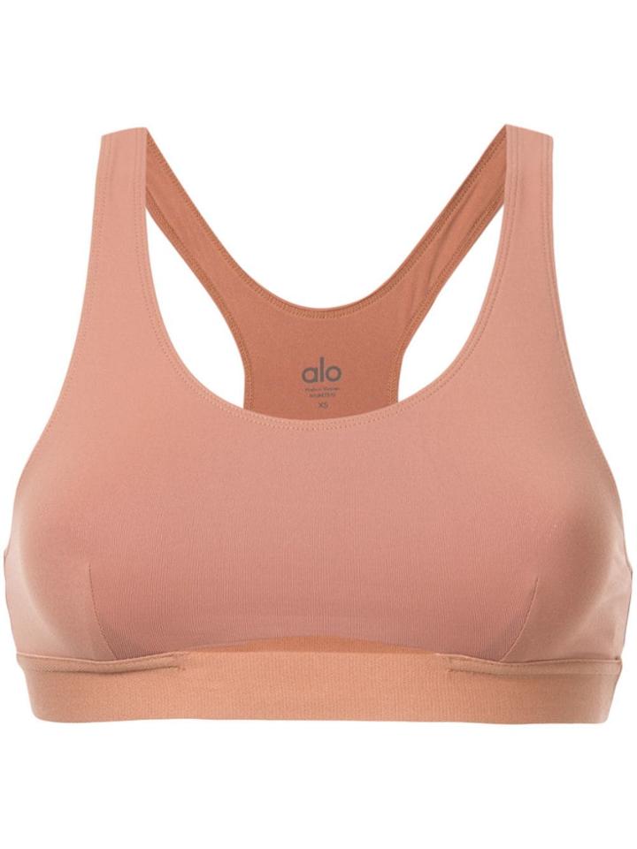 Alo Yoga Moonlit Bra Racer - Pink