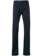 Emporio Armani Slim-fit Chinos - Blue