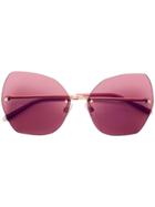 Dolce & Gabbana Eyewear Oversized Sunglasses - Metallic